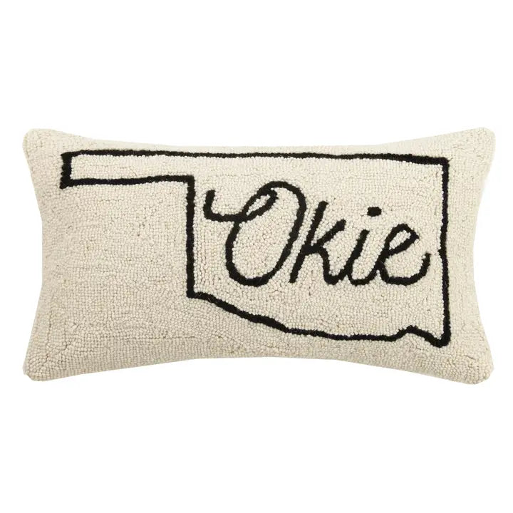 Okie Map Pillow