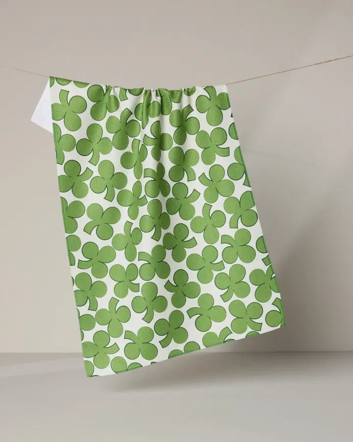 Clover Toss Tea Towel