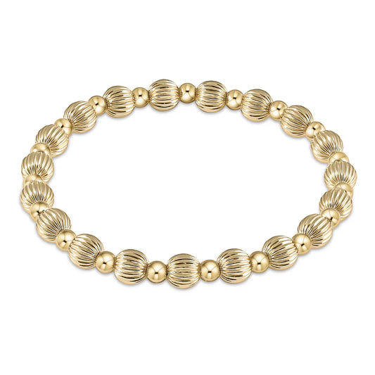 Dignity Grateful Gold Bracelet