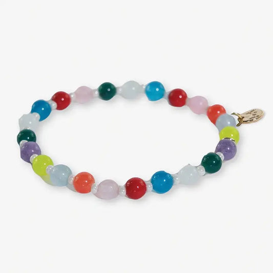 Multicolor Seed Bead Bracelet