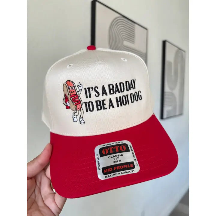 Hot Dog Trucker Hat