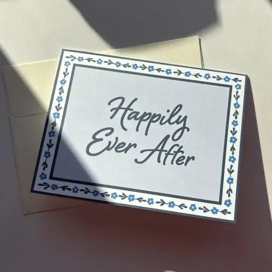 Happily Wedding Card