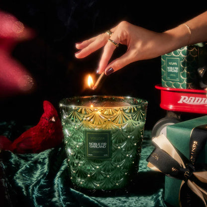 Noble Fir 3 Wick Hearth