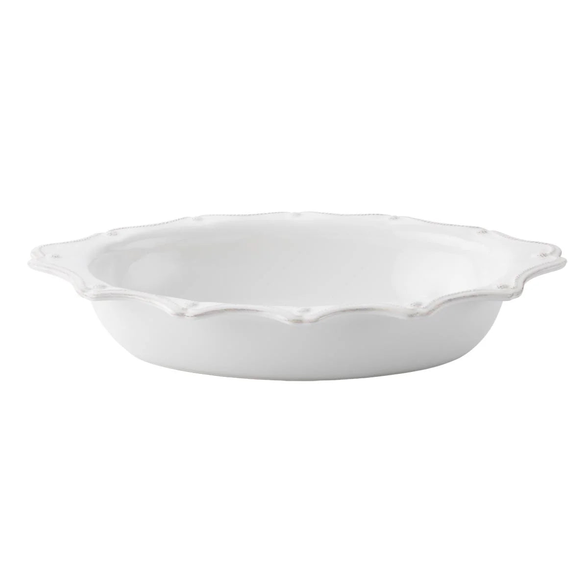 B&T 18" Oval Baker - Whitewash