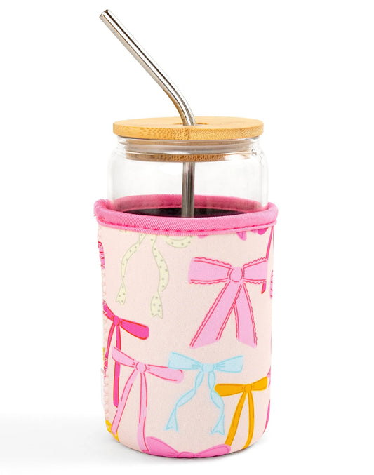 Coquette Bows Glass Sleeve