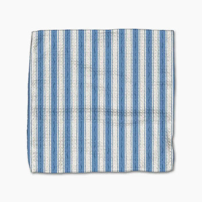 Sardine Check Blue Dishcloth Set
