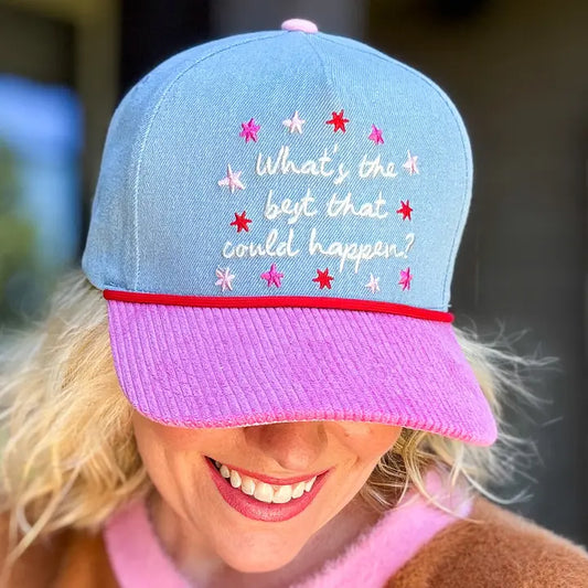 Best Could Happen Embroidered Hat