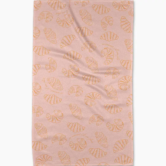 Croissant Crush Tea Towel