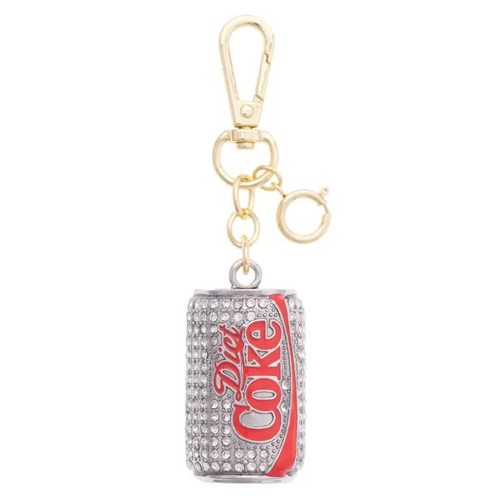 Embellished Diet Coke Bag Charm