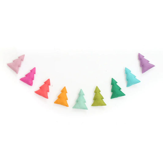 Rainbow Tree Garland