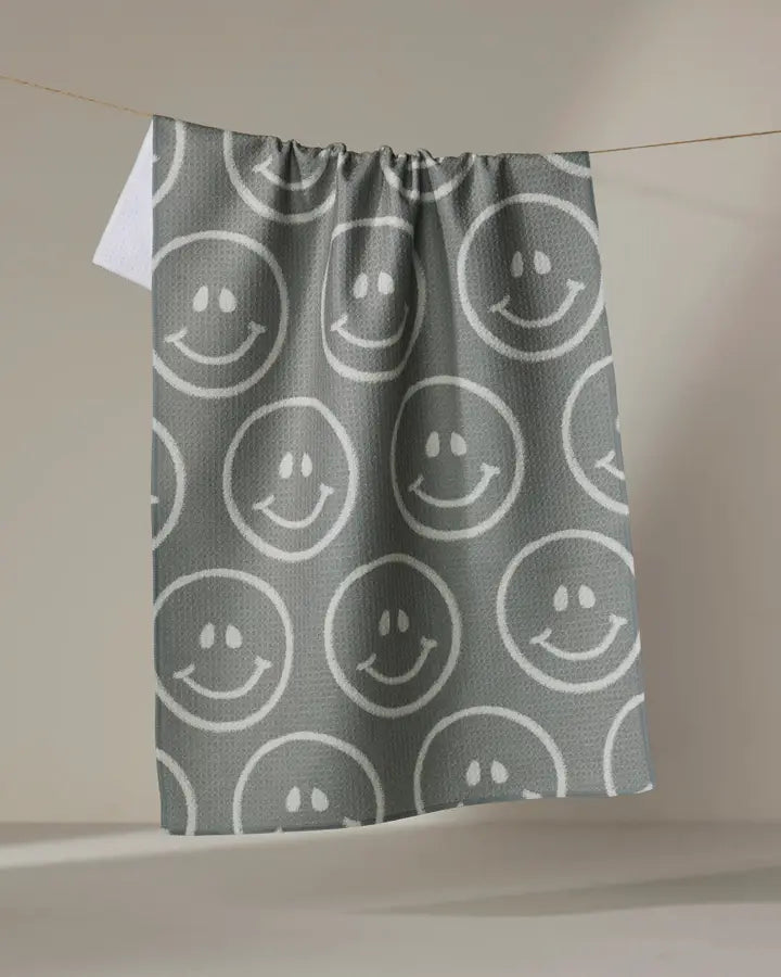 You Make Me Happy Tea Towel