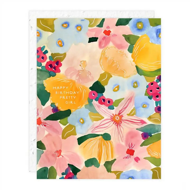Floral Abundance Birthday Card