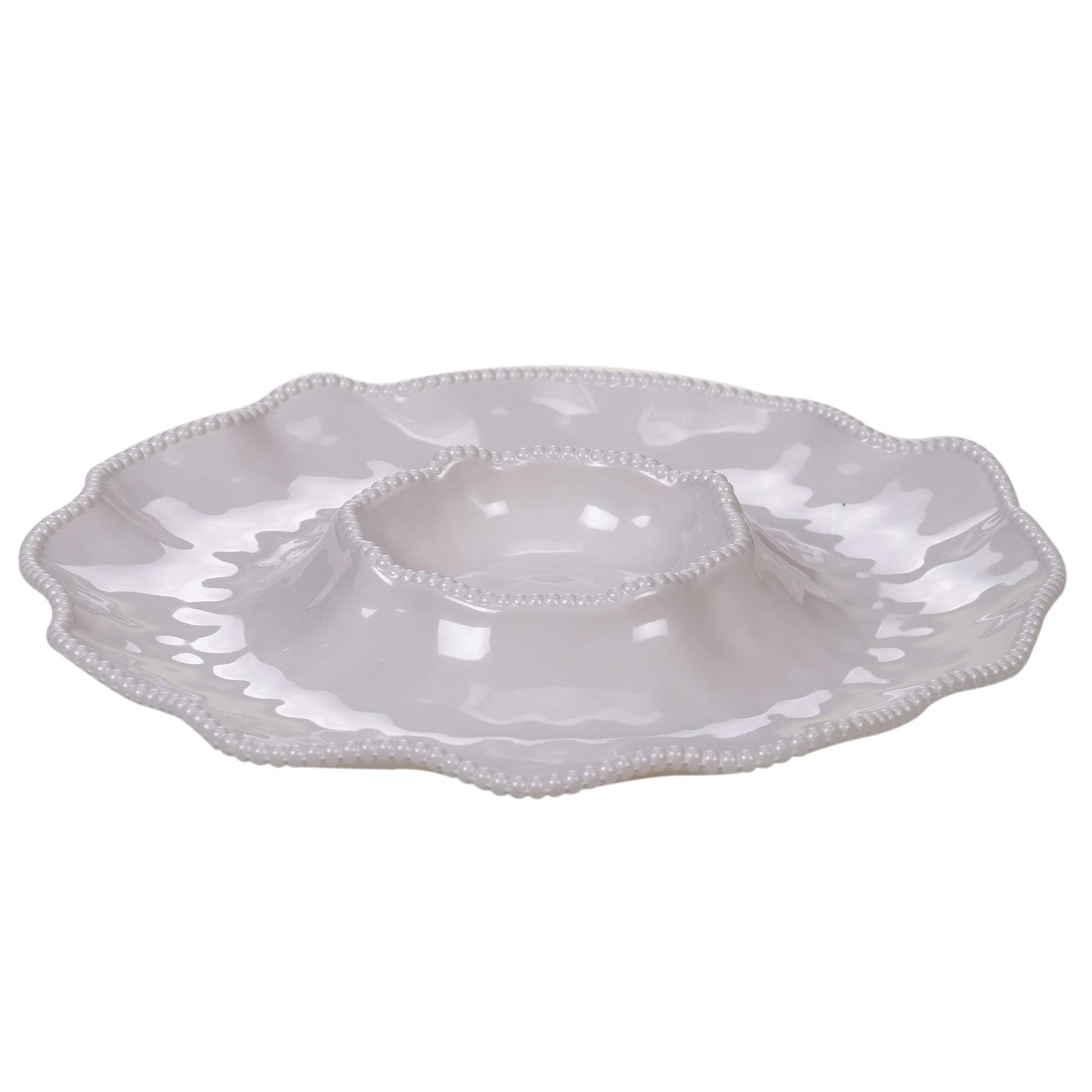 Perlette Cream Chip & Dip Platter