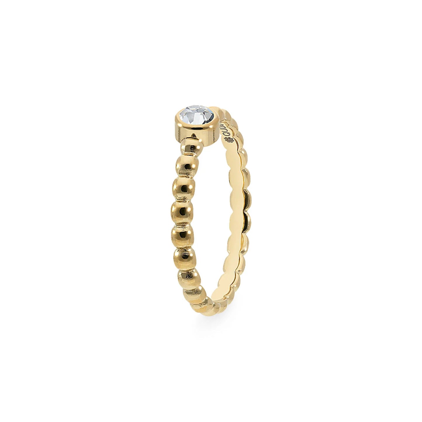 Qudo Matino Gold Spacer Ring