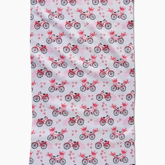 Love Bikes Tea Towel