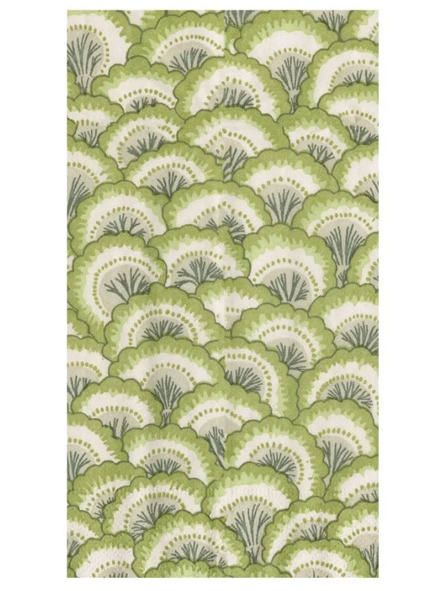 Pontchartrain Scallop Napkin Green