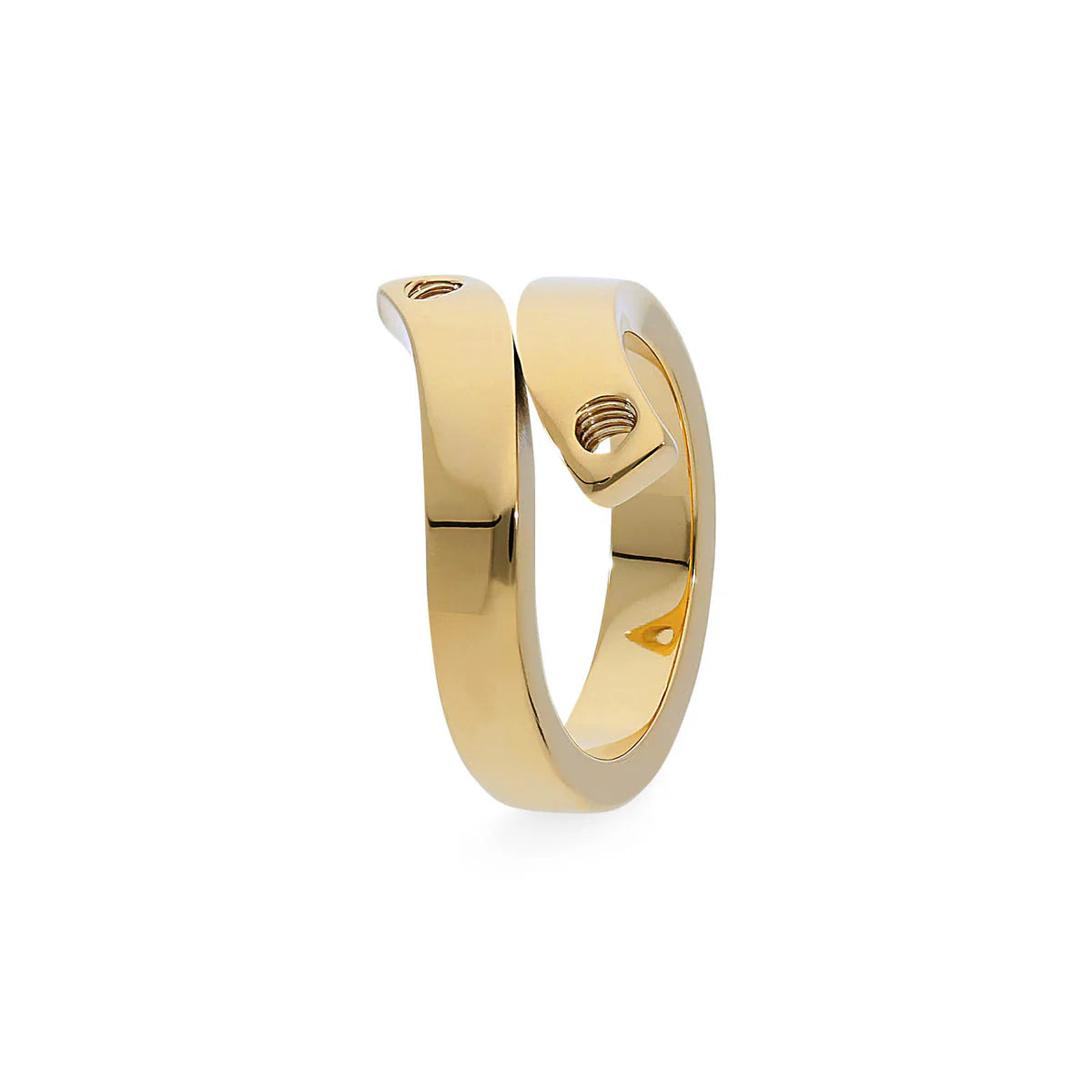 Qudo Due Gold Ring