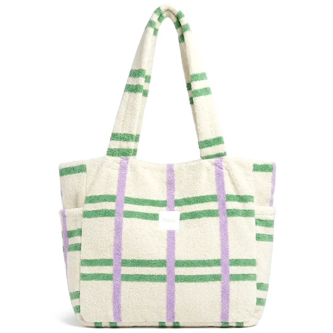 Lavender Fields Terry Tote Bag