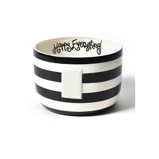 Black Stripe Mini Bowl