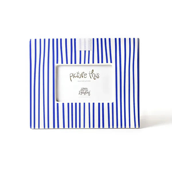Indigo Skinny Stripe Mini Rect Frame