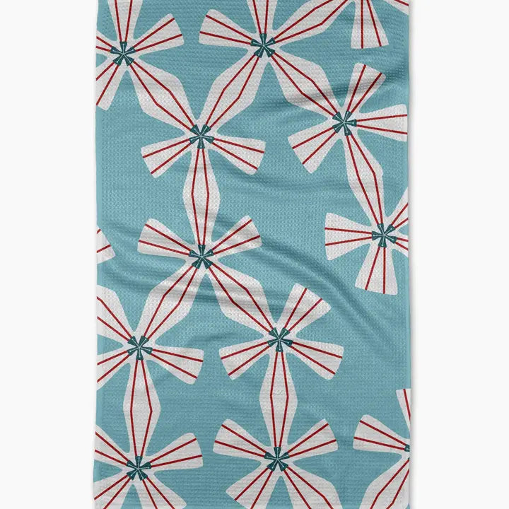 Winter Snowflake Tea Towel