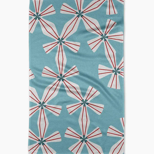 Winter Snowflake Tea Towel