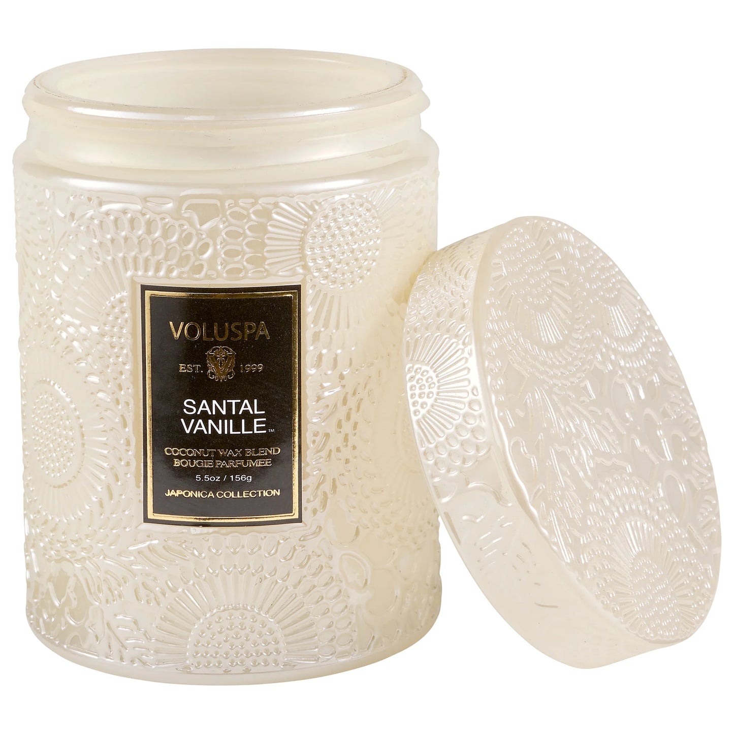 Santal Vanille Sm Glass Candle