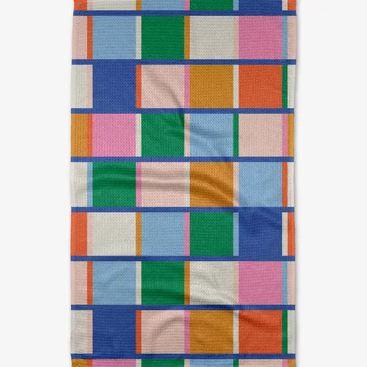 Grid Tea Towel