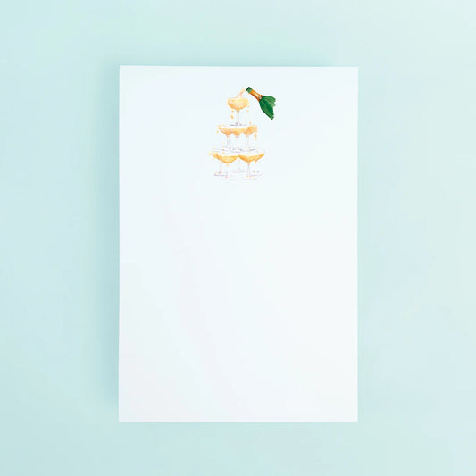 Champagne Tower Notepad
