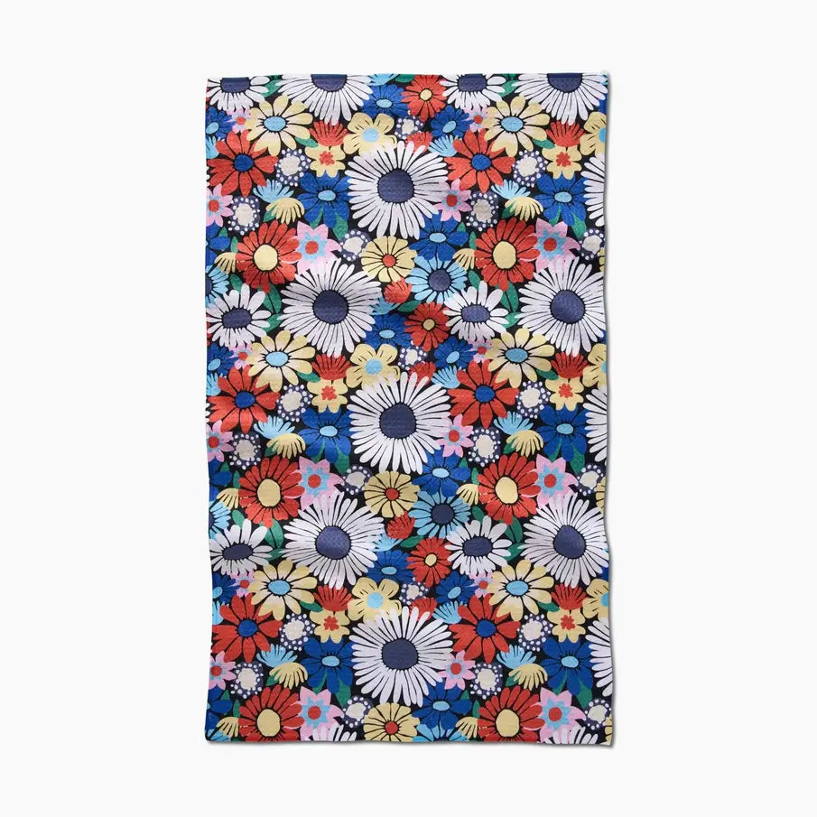 Wildflowers Bouquet Tea Towel