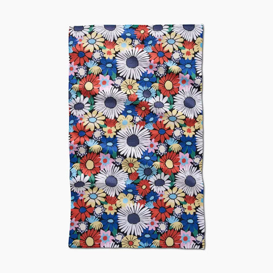 Wildflowers Bouquet Tea Towel
