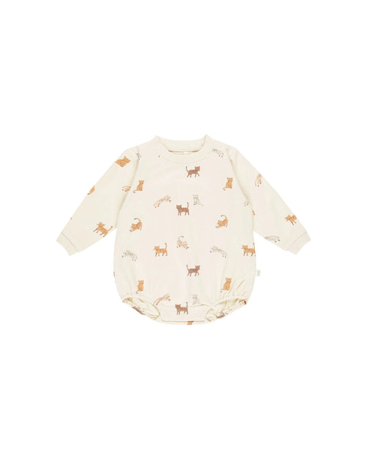 Cats Crewneck Bubble Romper