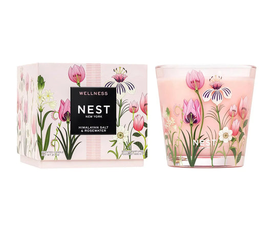 Himalayan Salt & Rosewater 3 Wick Specialty Candle