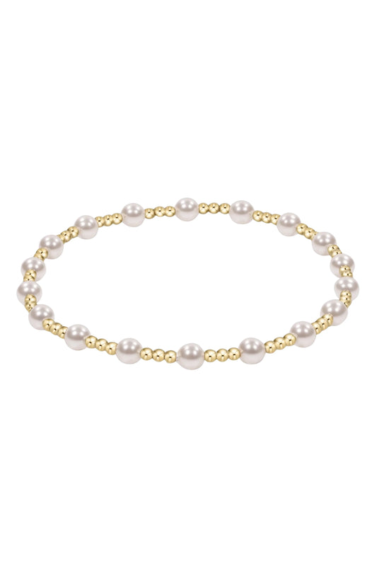 Sincerity Pearl 3mm Bracelet