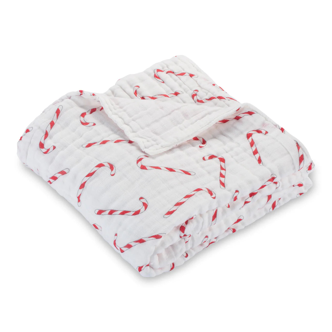 Candy Cane Muslin Quilt