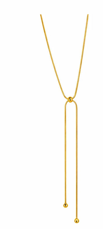 Bowtiful Necklace Gold