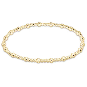 Sincerity Gold 3mm Bracelet
