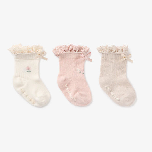 Floral Ankle 3 Pack Sock Sets