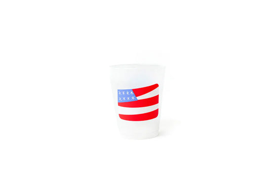 Flag Frosted Cups
