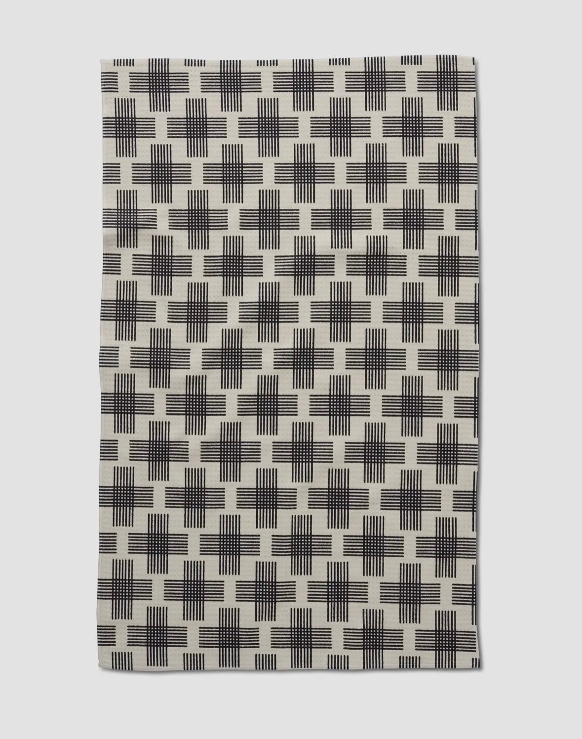 Cross Hatch Tea Towel