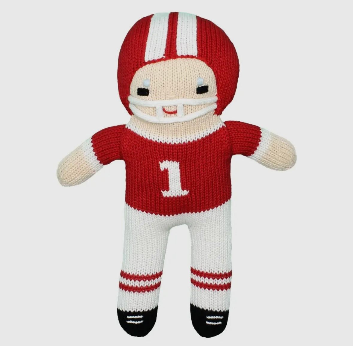 Football Player Knit Doll