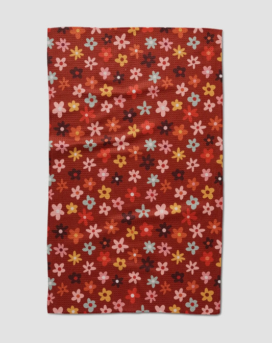 Field of Fall Daisies Towel