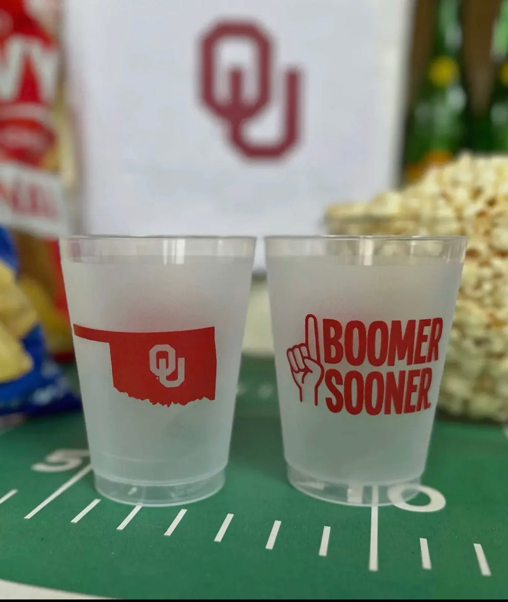 Boomer Sooner Shatterproof Cups