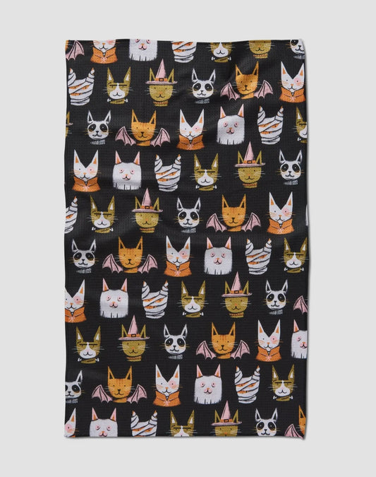 Cats in Costumes Tea Towel