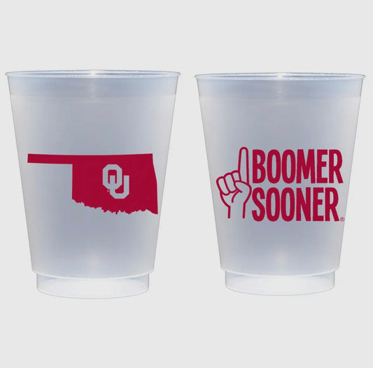 Boomer Sooner Shatterproof Cups