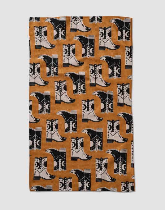 Cowboy Boots Tea Towel