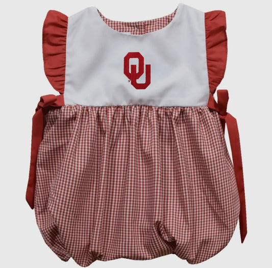 Oklahoma Embroided Girl Bubble