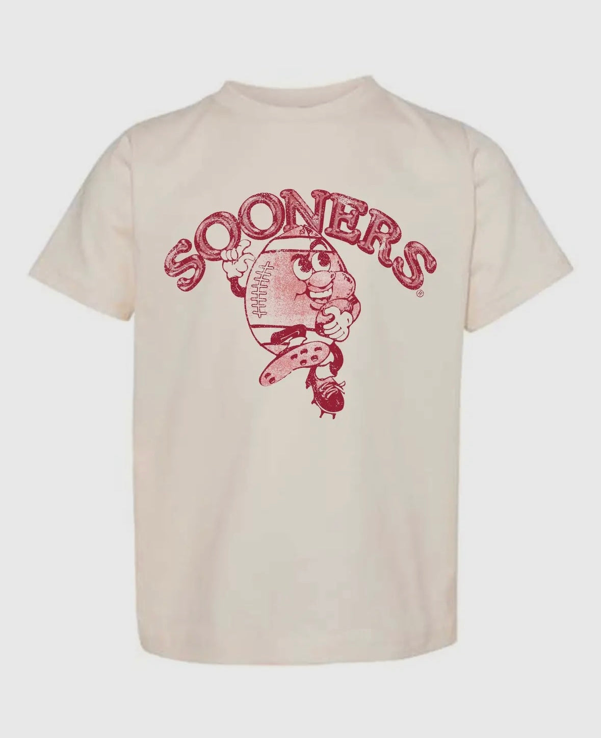 Oatmeal Ou Football Run Tee