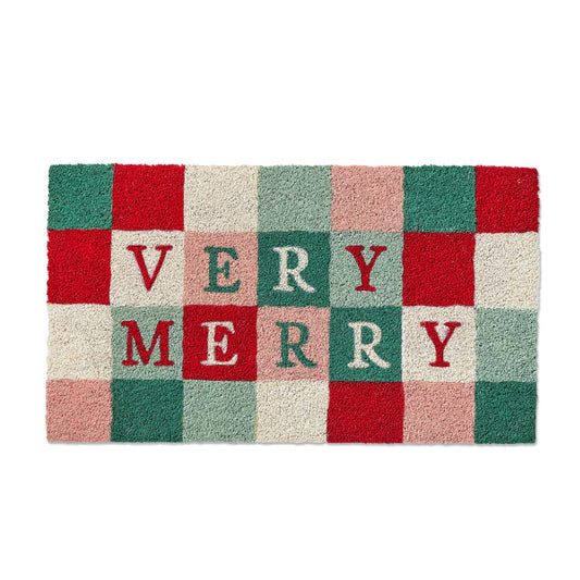 Very Merry Coir Mat