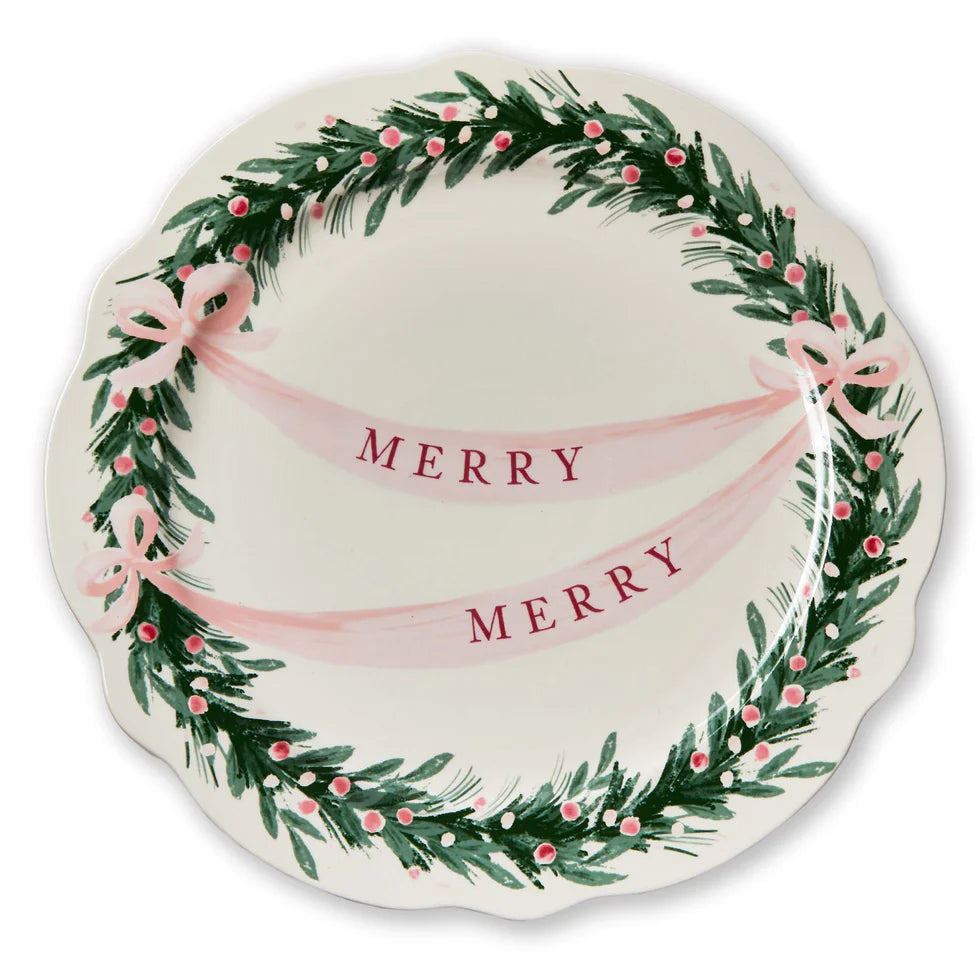 Very Merry Round Platter